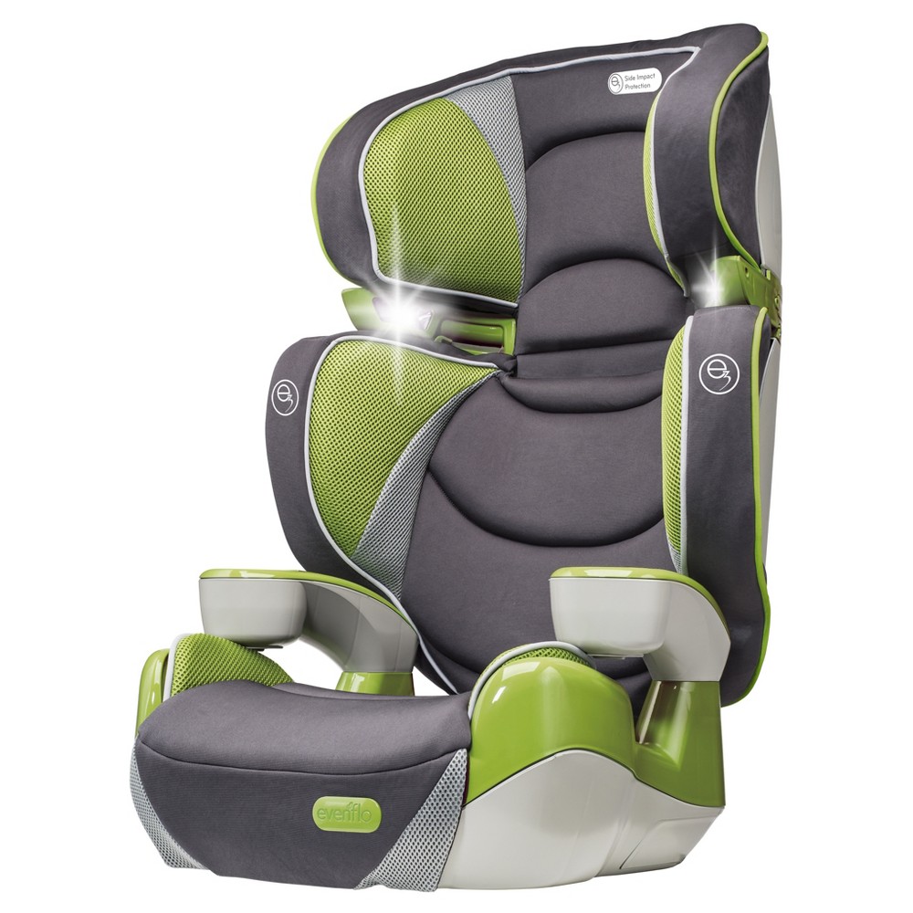 Evenflo RightFit Belt-Positioning Booster Car Seat, Yoshi