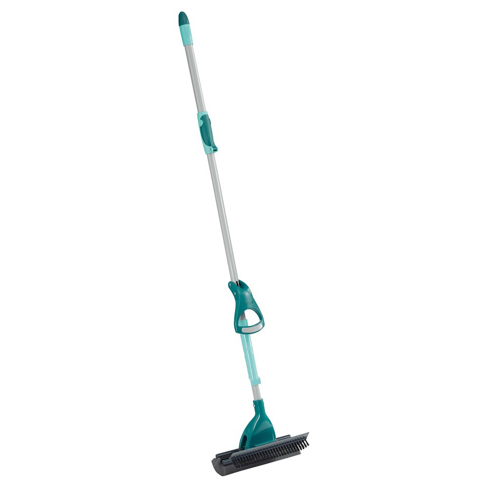 Leifheit 3 in 1 Multimop Floor Scrubber Sponge Wiper, Lagoon Turquoise