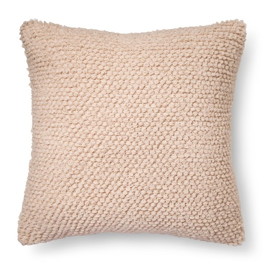 White Loop De Loop Knit Throw Pillow - Xhilaration : Target