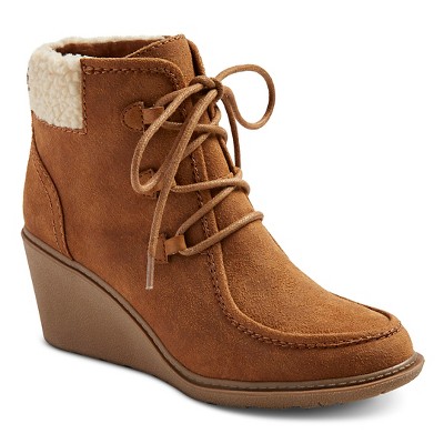 target cognac booties