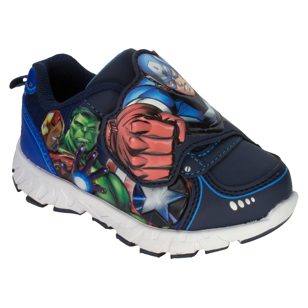 Avengers Toddler Boys Athletic Sneakers - Blue 9