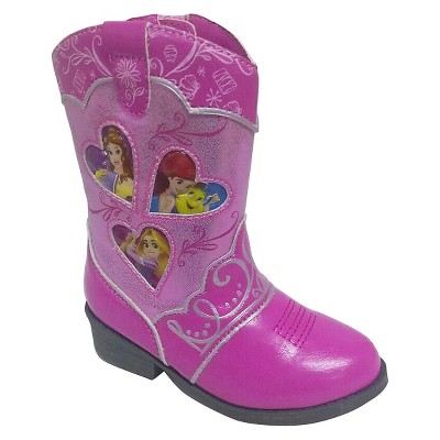 Pink disney outlet princess cowgirl boots