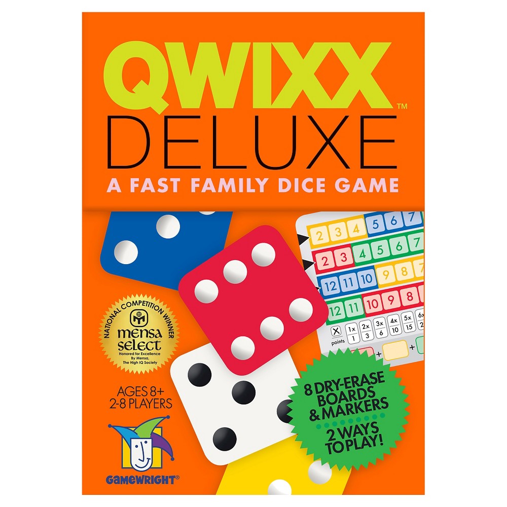 Qwixx Deluxe Fast Family Dice Game