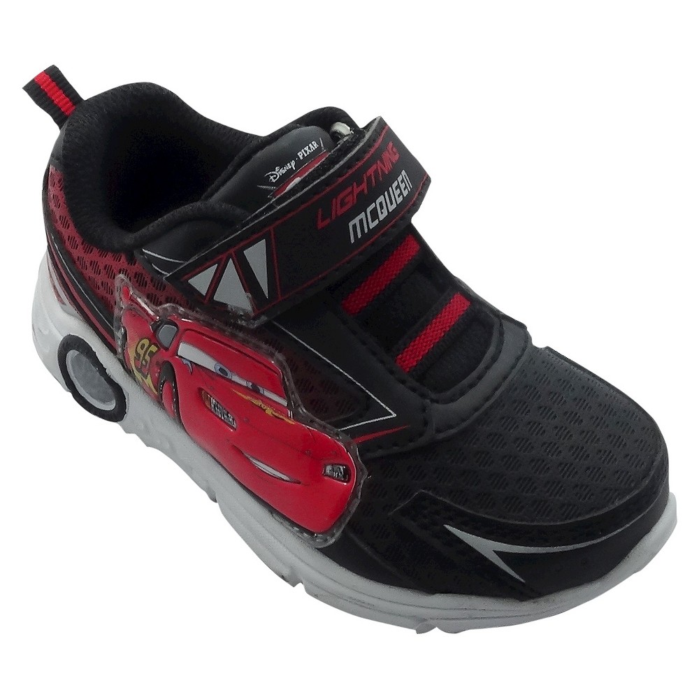 Cars Toddler Boys Athletic Sneakers - Black 8