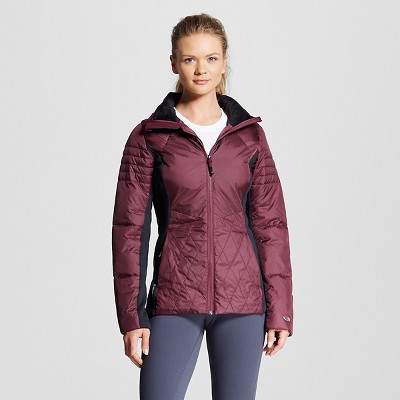 c9 by champion women's long puffer jacket