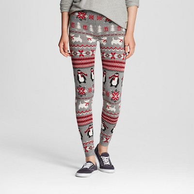 Women's Patterned Legging Gray Penguin L - Mossimo Supply Co. (Junior's) –  Target Inventory Checker – BrickSeek