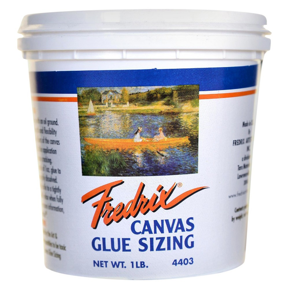 Fredrix Glue Sizing, 1 lb, White