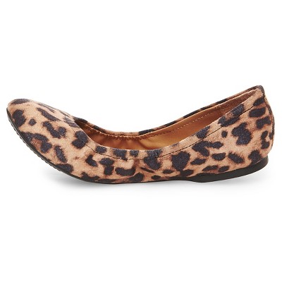 target flats shoes ballet leopard