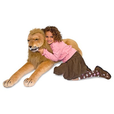 Melissa & Doug Giant Lion - Lifelike Stuffed Animal