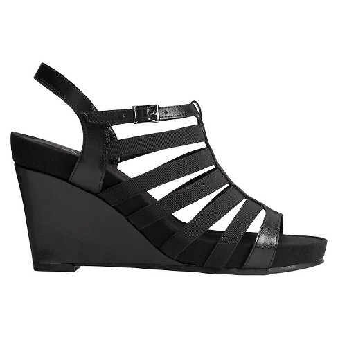 Women's A2 by Aerosoles Magic Plush Multi-Strap Wedge Sandals : Target