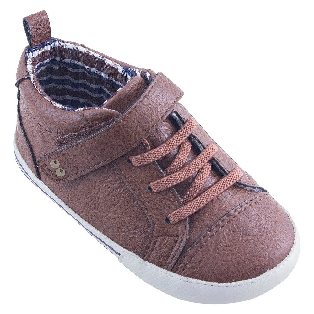 Baby Boys Surprize by Stride Rite Lee Sneaker Mini Shoes - Brown 18-24M