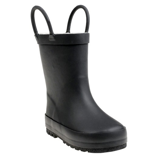 Toddler Girls' Capelli Kids Fully Fur Lined Rain Boots : Target