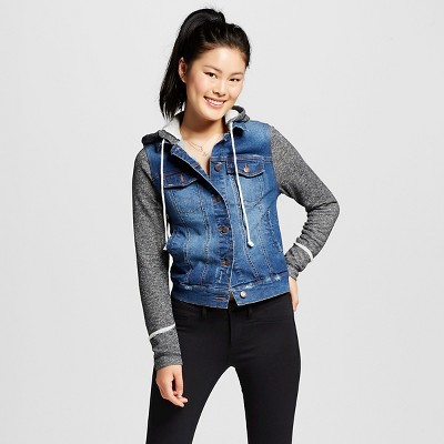 Target jean best sale jacket juniors