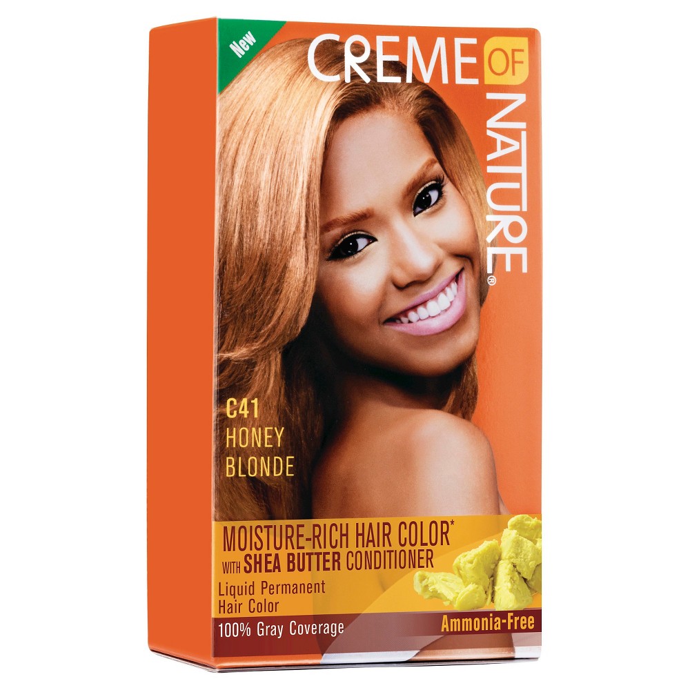 Creme of Nature Moisture Rich Hair Color C41 Honey Blonde. 