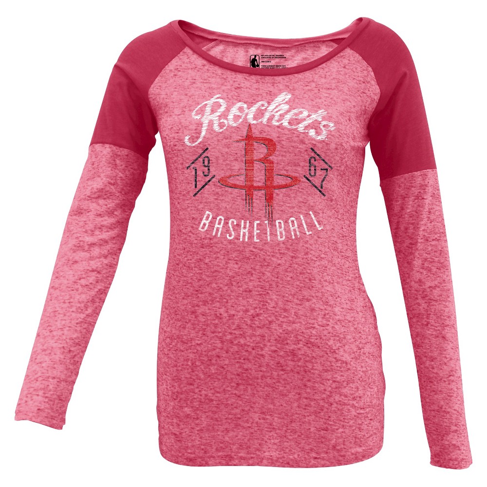 Houston Rockets Womens Long Sleeve T-Shirt S