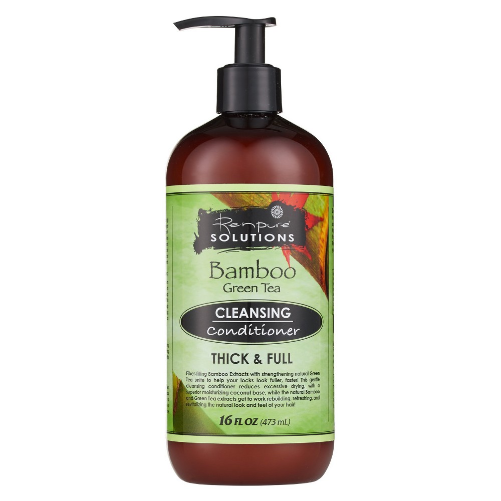 UPC 810333023832 product image for Renpure Solutions Bamboo Green Tea Thick & Full Cleansing Conditioner - 16 oz | upcitemdb.com