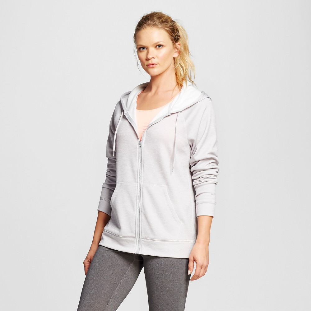 Womens Activewear Sweatshirt - Heather Gray Xxl - C9 Champion, Heather Grey