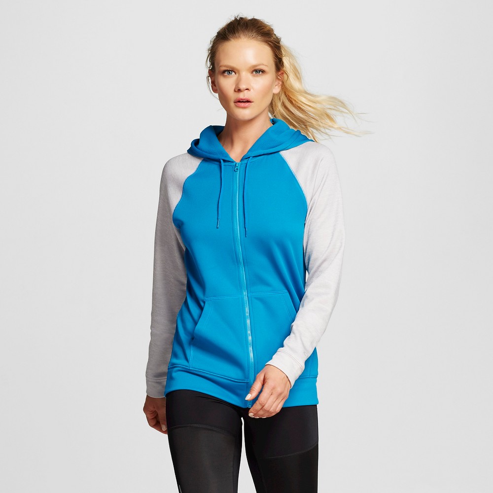 Womens Activewear Sweatshirt - Underwater Blue S - C9 Champion