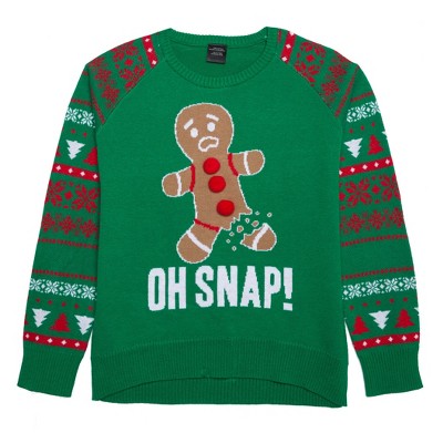 Target oh on sale snap christmas sweater