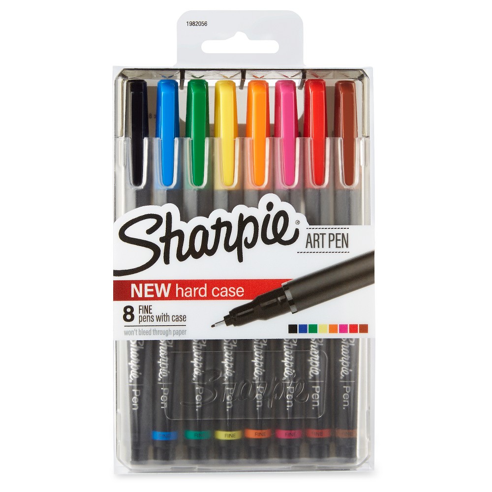 Sharpie 5pk Felt Marker Pens 0.4mm Fine Tip Multicolored : Target