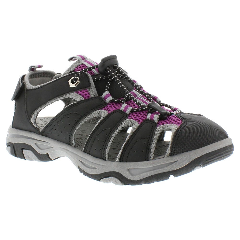 Womens Itasca West Lake Hiking Sandals - Purple/Black 6