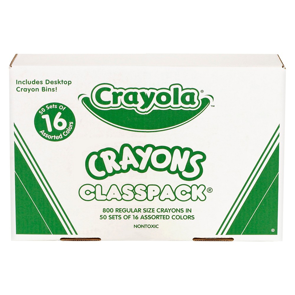 UPC 071662980160 product image for Crayola Crayon Classpack Regular Size - 800 Count | upcitemdb.com