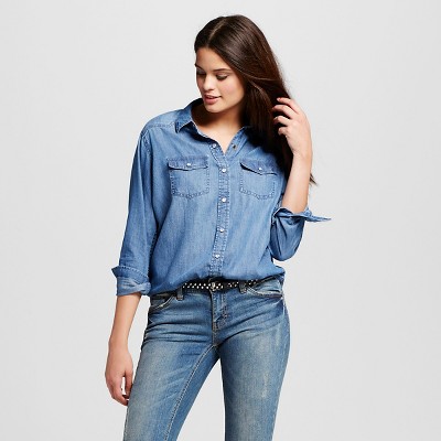 mossimo denim shirt