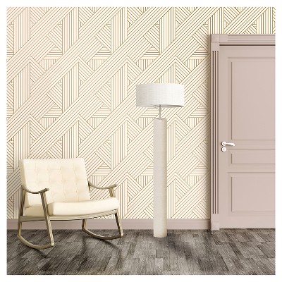 Devine Color Ribbon Peel And Stick Wallpaper Lightning And Karat Target   51097504