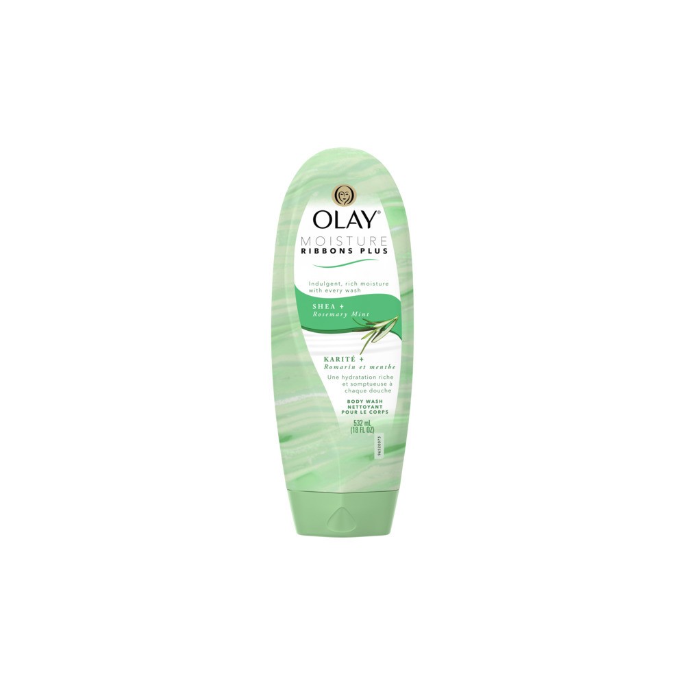 UPC 037000028772 product image for Olay Moisture Ribbons Plus Shea + Rosemary Mint Body Wash - 18oz | upcitemdb.com