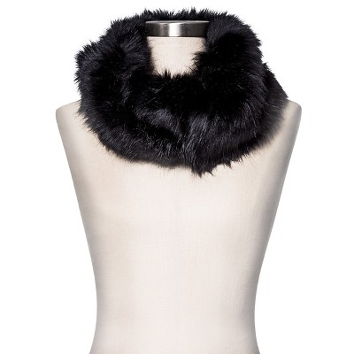 Faux fur scarf store target