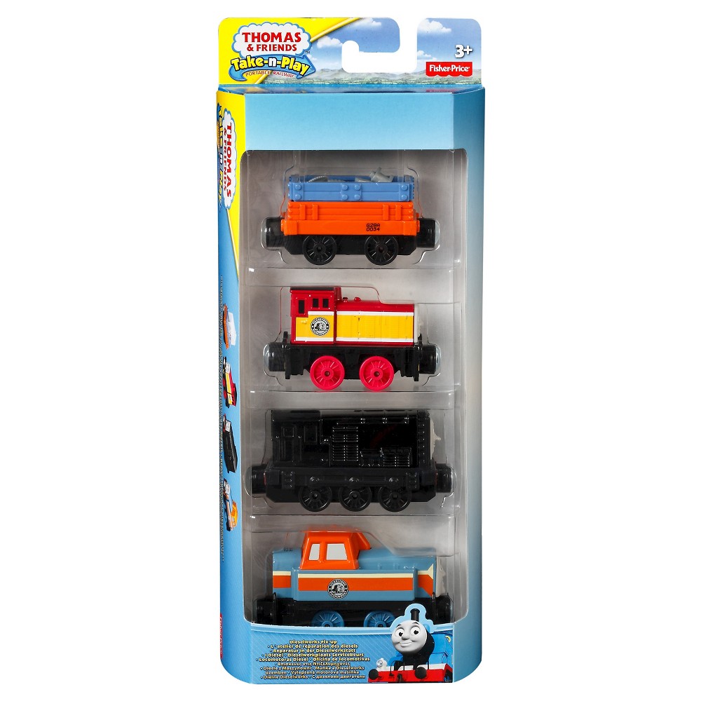 Fisher-Price Thomas & Friends Take-N-Play Dieselworks Fix-Up