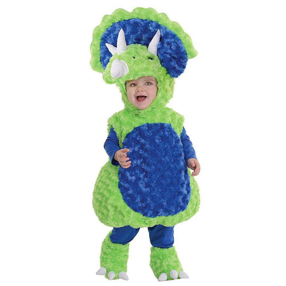 Toddler Triceratops Baby Costume - (18-24 Months), Toddler Unisex, Green