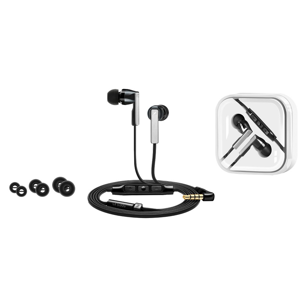 UPC 615104255876 product image for In-ear Headphones Sennheiser, Black | upcitemdb.com