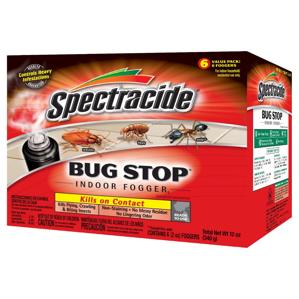 UPC 071121677594 product image for Spectracide Bug Stop Indoor Fogger5 - 2oz | upcitemdb.com