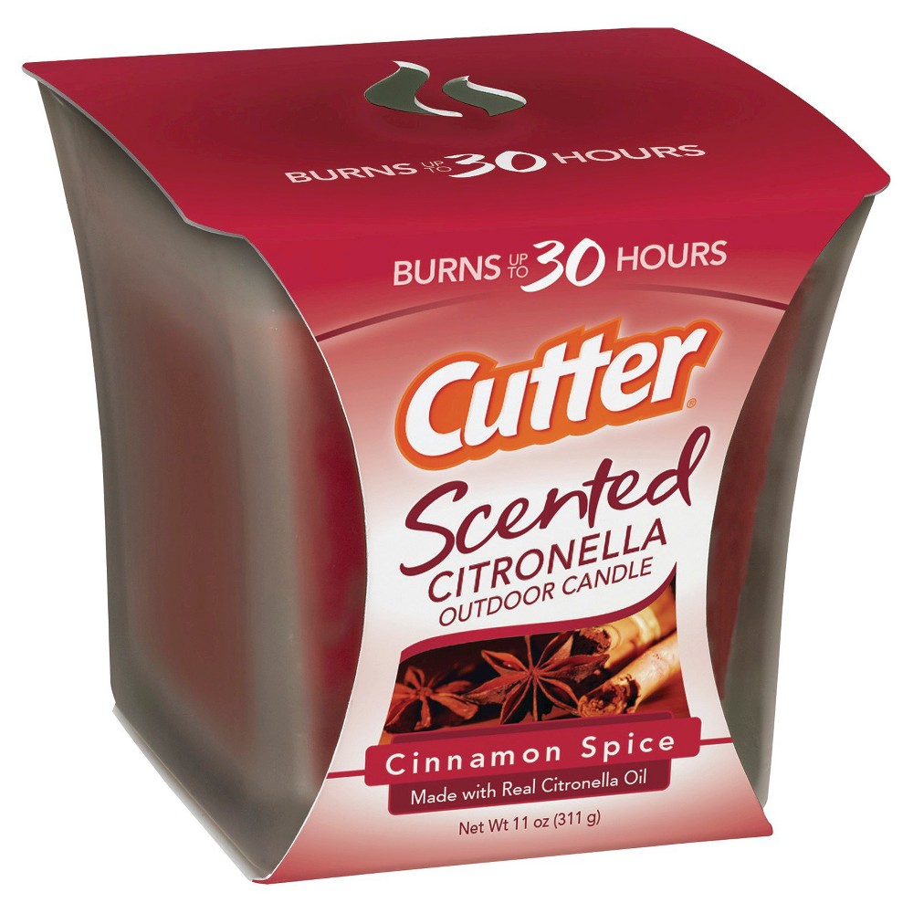 UPC 071121961501 Cutter Scented Citronella Outdoor Candle Cinnamon