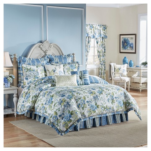 Floral Engagement Comforter Set Queen Multicolor - 3 Piece ...