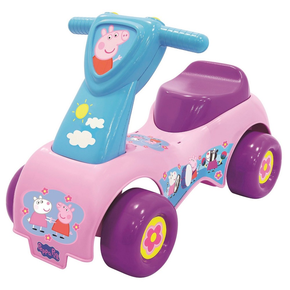 Peppa Pig Push N Scoot, Pedal and Push Riding Toys