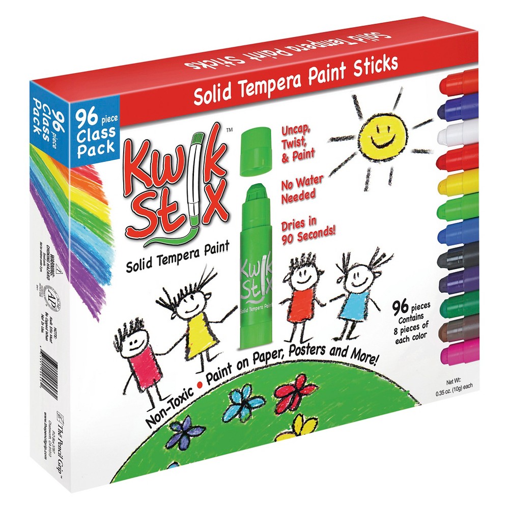Kwik Stix Classroom Painting Kit - Classic, Multi-Colored