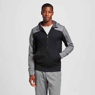 champion men's tech fleece full zip jacket