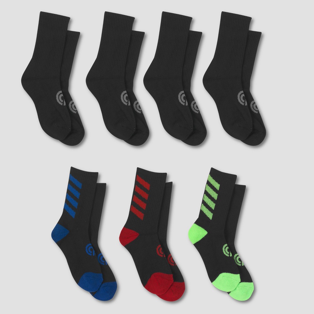 Boys Athletic Socks - C9 Champion Black M