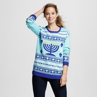 Light up on sale hanukkah sweater target