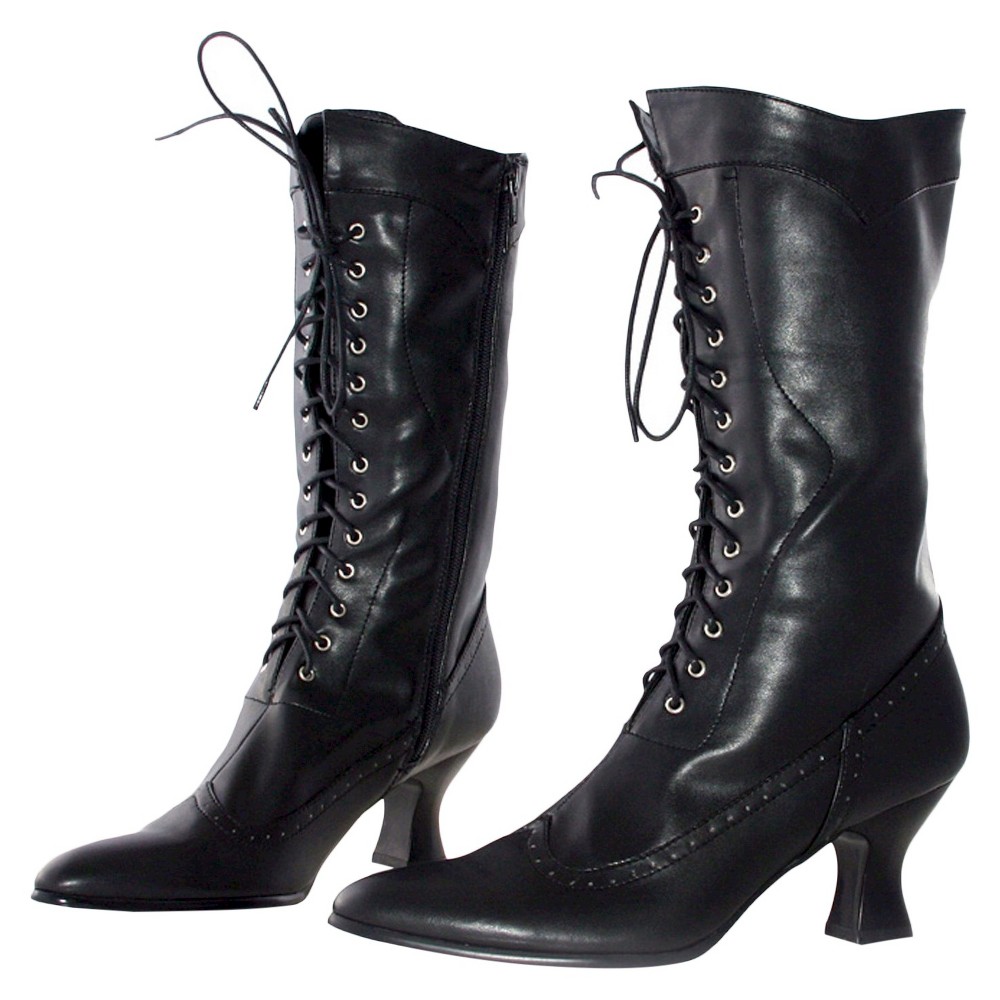 Halloween Womens Amelia Boots Black Size 10