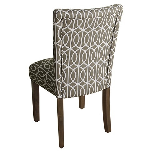 Parsons Pattern Dining Chair Wood (Set of 2) – HomePop : Target