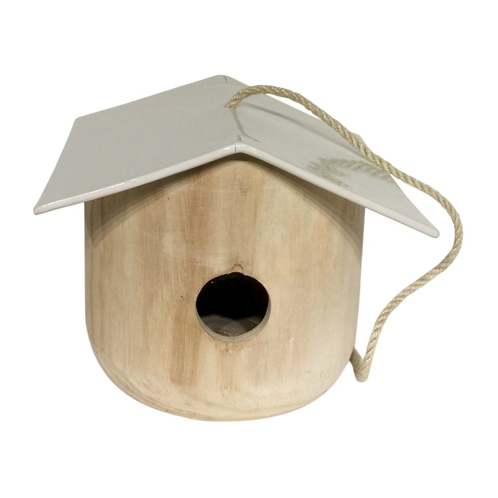 Wood Bird House - Smith & Hawken