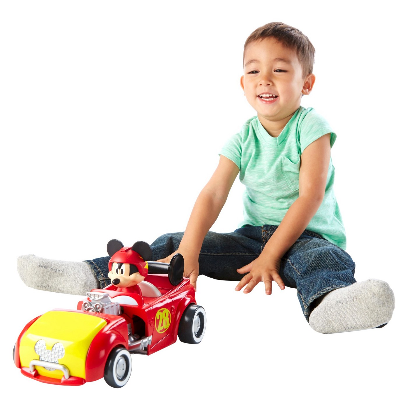 Fisher-Price Disney Mickey and the Roadster Racers Transforming Hot Rod Mickey - image 1 of 8