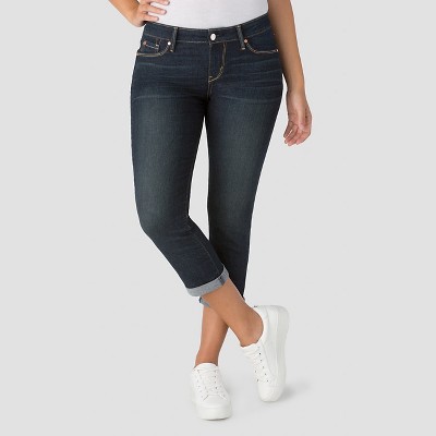 levi denizen cropped jeans