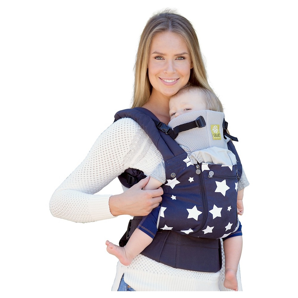 LILLEbaby 6-Position Complete All Seasons Baby & Child Carrier - Charcoal (Grey) with Stars