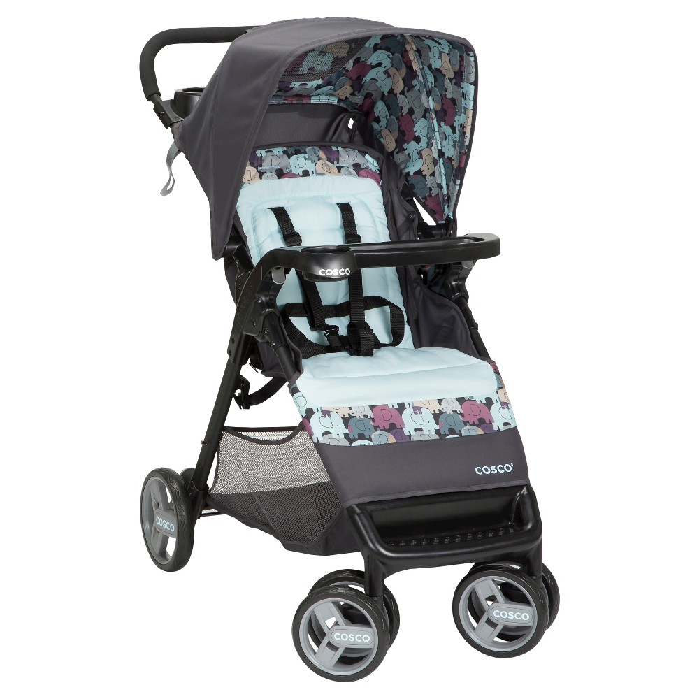 Cosco Simple Fold Stroller in Elephant Puzzle