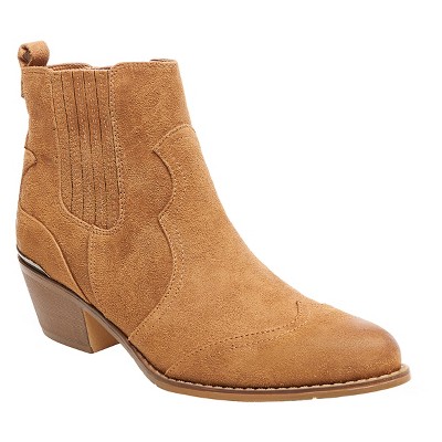 target cognac booties