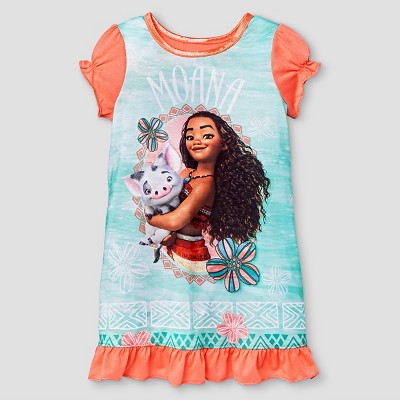 Toddler Girls Disney Moana Nightgown Pink 4T Target Inventory